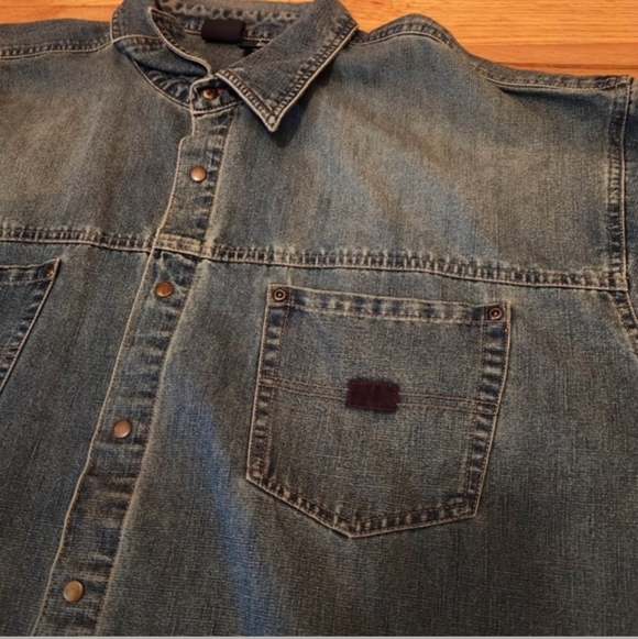 Bugle Boy Other - Bugle Boy Classic Blue Denim Shirt